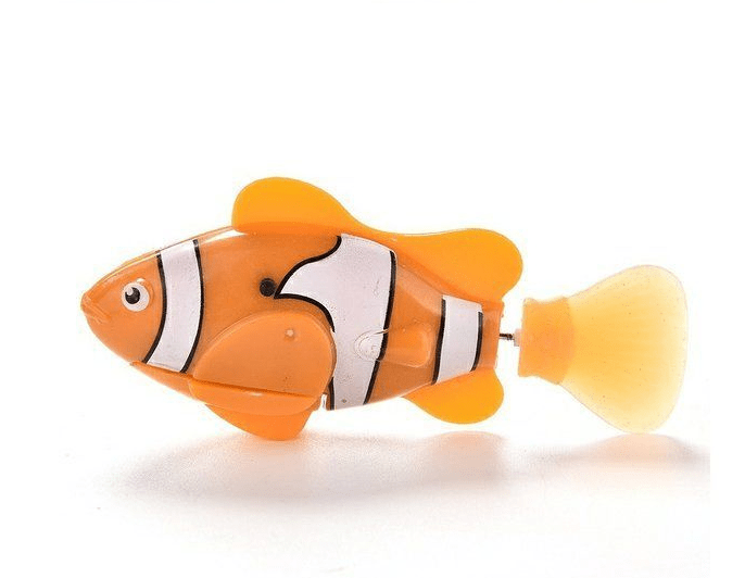 Gadget Gerbil Orange Swimming Fish Bath Toy