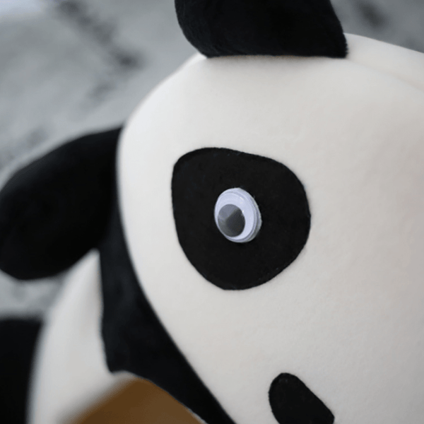 Gadget Gerbil Panda Shaped Cat Bed