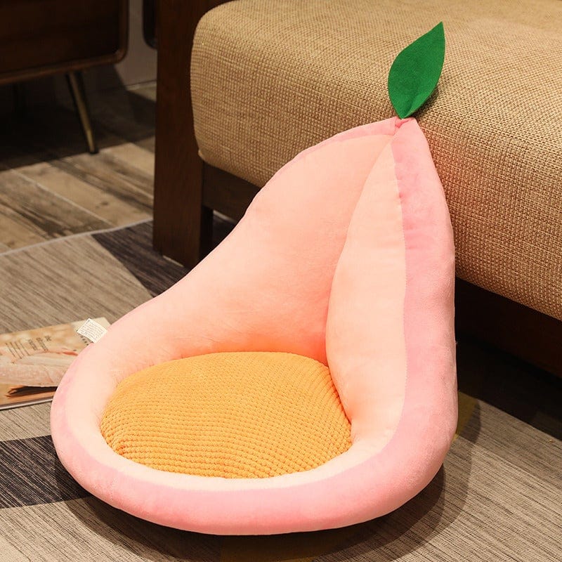 Gadget Gerbil Peach Kawaii Multifunction Plush Fruit Soft Stuffed Cactus Avocado Carrot Pillow Toys Home Office Decor Chair Seat Cushion