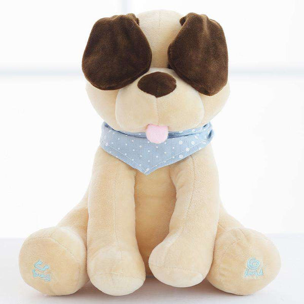 Gadget Gerbil Peek A Boo Dog Plush Toy