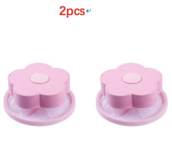 Gadget Gerbil Pink / 2 pcs Float Filter For Washing Machine Hair Remover