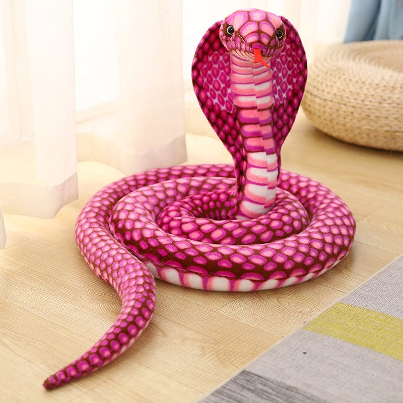 Gadget Gerbil Pink / 240cm Cobra Plush Pillow Toy