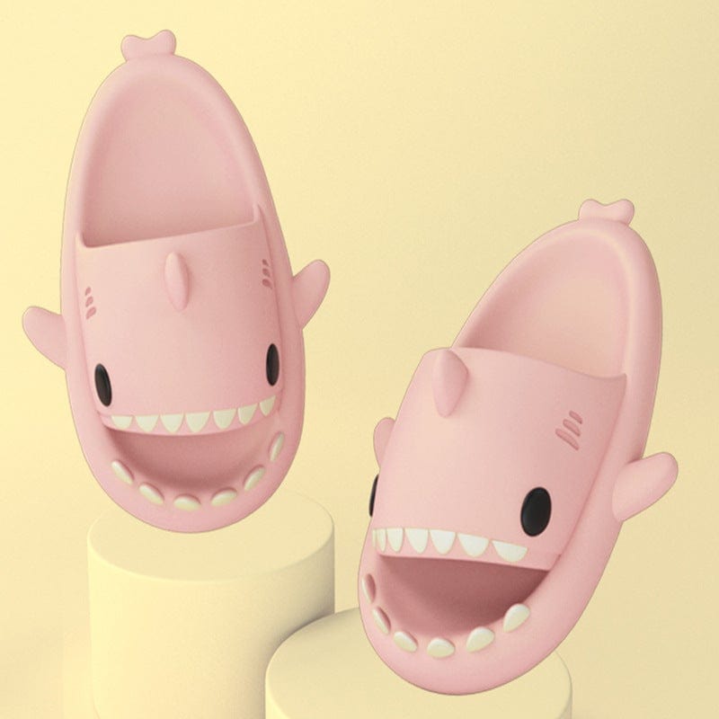 Gadget Gerbil Pink / 36or37 Children's Slippers Tide Indoor And Outdoor Funny Shark Slippers