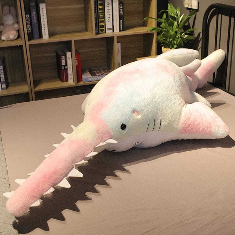 Gadget Gerbil Pink / 55cm Sawfish Plush Pillow