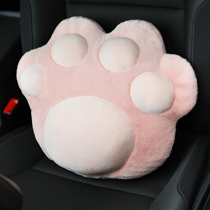 Gadget Gerbil Pink Back to Paw Car Seat Headrest Neck Pillow