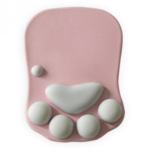 Gadget Gerbil Pink Cat Paw Mousepad