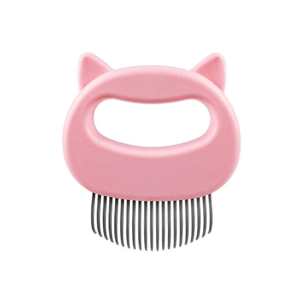 Gadget Gerbil Pink Dog Cat Massage Shell Comb