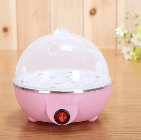 Gadget Gerbil Pink Egg steamed egg intelligent multifunctional egg cooker Automatic power off anti-dry egg burning machine