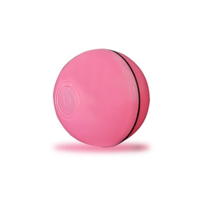 Gadget Gerbil Pink LED Laser USB Rolling Cat Ball