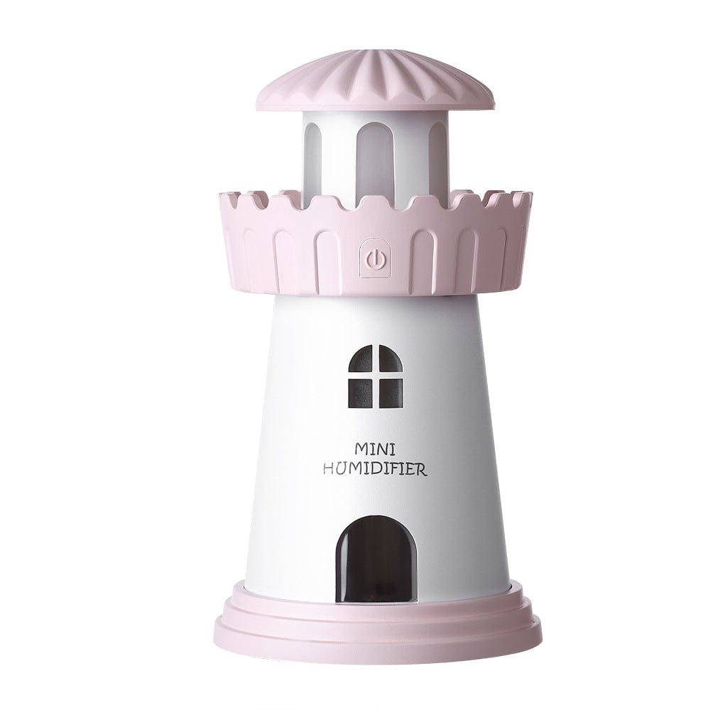 Gadget Gerbil Pink Lighthouse Humidifier