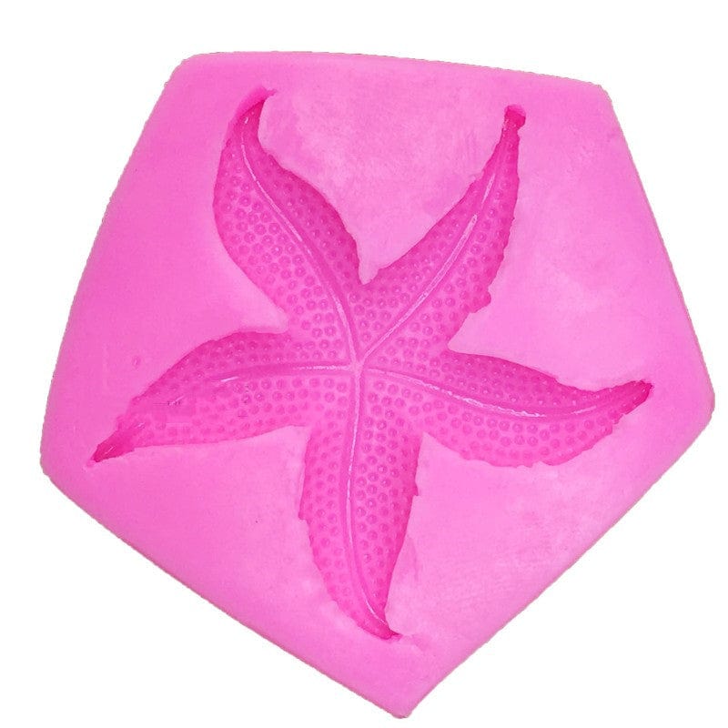 Gadget Gerbil Pink Silicone Starfish Baking Mold