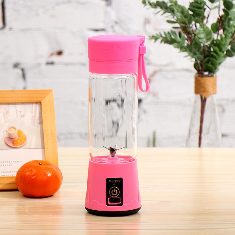 Gadget Gerbil Pink / Six knives Portable Electric Juicer