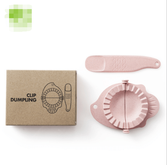 Gadget Gerbil Pink style 2 Plastic Dumpling Maker Press