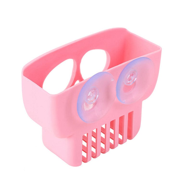 Gadget Gerbil Pink Suction Cup Skull Kitchen Rack