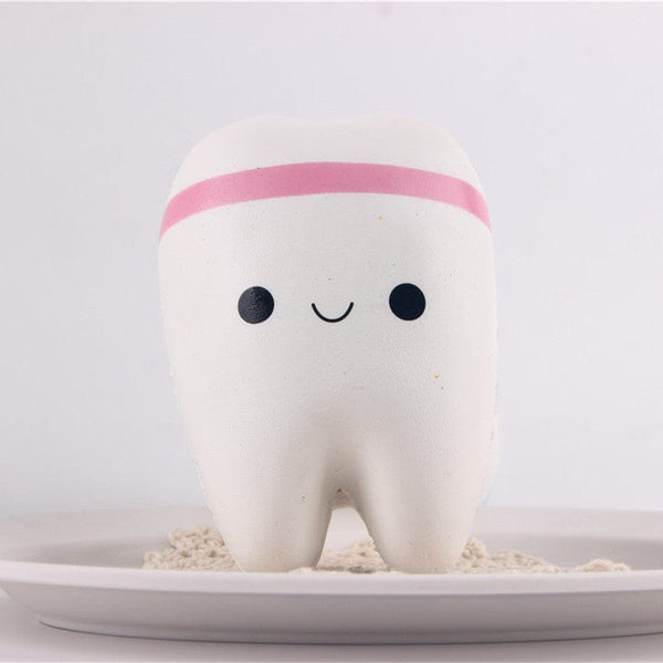Gadget Gerbil Pink Tooth Squishy Toy