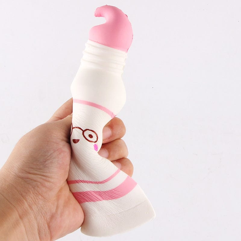 Gadget Gerbil Pink Toothpaste Squishy Toy