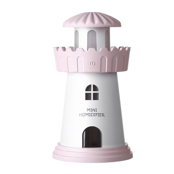 Gadget Gerbil Pink USB Mini Lighthouse Humidifier