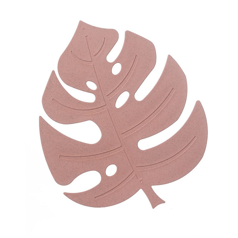 Gadget Gerbil Pinkleaves Leaf Shaped Placemat
