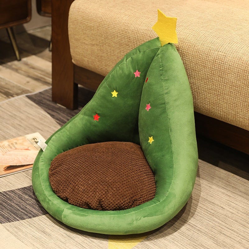 Gadget Gerbil Plush Christmas Tree Seat Cushion