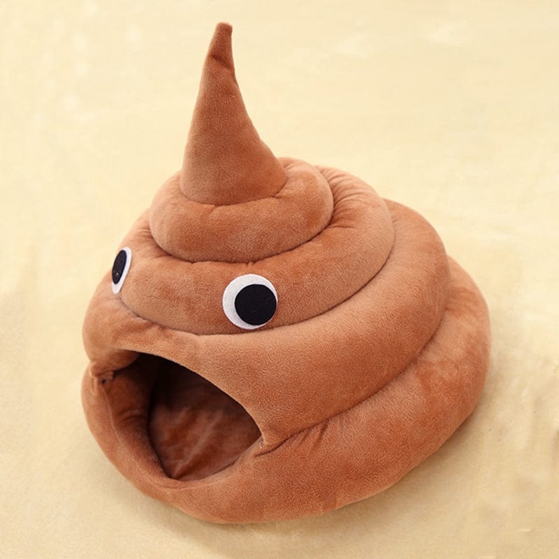 Poop Emoji Shaped Cat Bed [FREE Shipping] – Gadget Gerbil