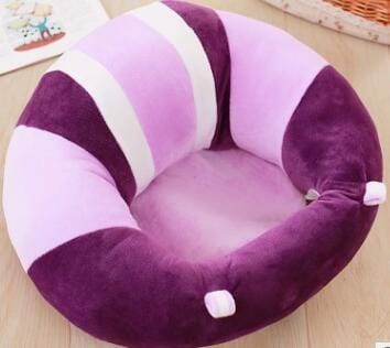 Gadget Gerbil Purple / 45x45 Infant Safety Seat Child Portable Eating Chair Plush Toy Baby Learning Sitting Sofa Dining Chair Stool