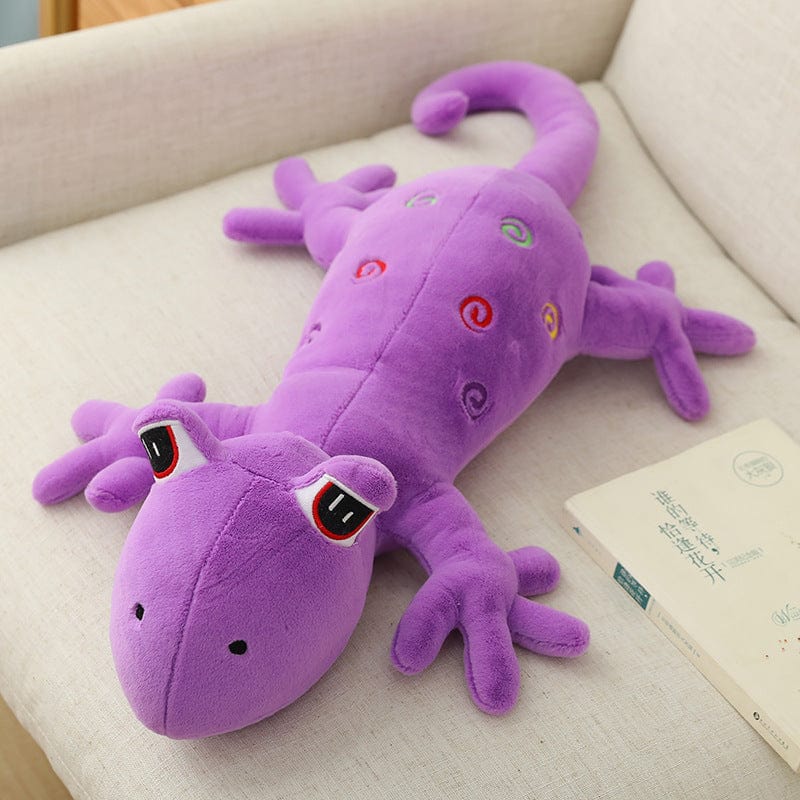 Gadget Gerbil Purple / 80cm Gecko Plush Pillow Toy