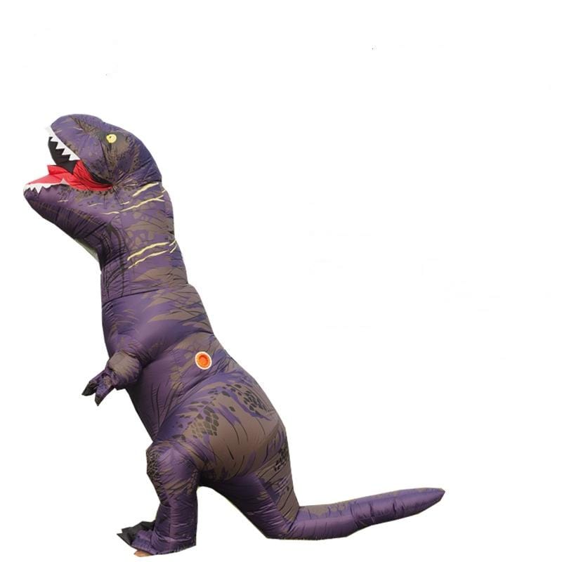 Gadget Gerbil Purple Inflatable Dino Costume