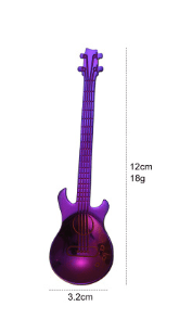 Gadget Gerbil Purple Stainless Steel Guitar Spoons