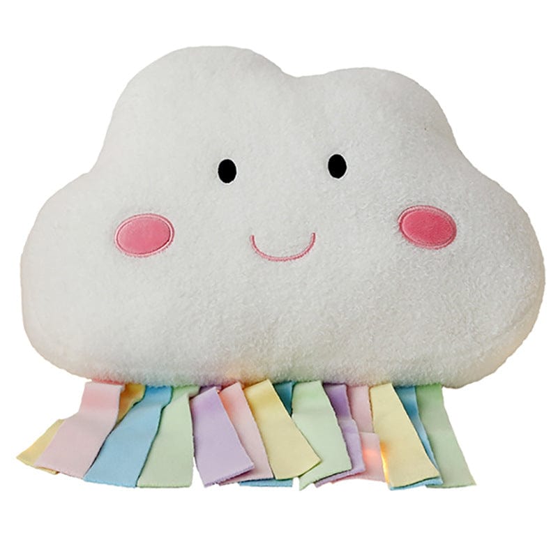 Gadget Gerbil Rainbow Cloud Smiley Face Cloud Pillows