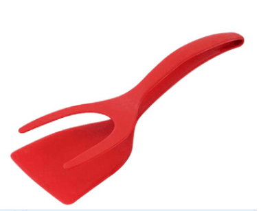 Gadget Gerbil Red 2 In 1 Grip And Flip Tongs