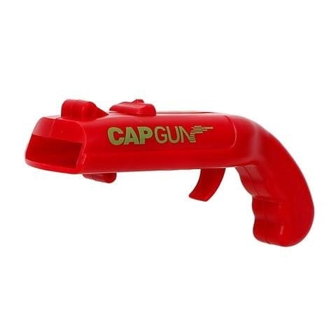 Gadget Gerbil Red / 5pcs Can Openers Spring Catapult Launcher Gun Shape Bar Tool Drink Opening Shooter Beer Bottle Opener Creative