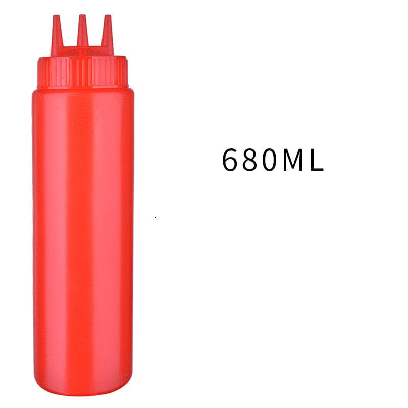Gadget Gerbil Red / 680mL Three Hole Condiment Bottle