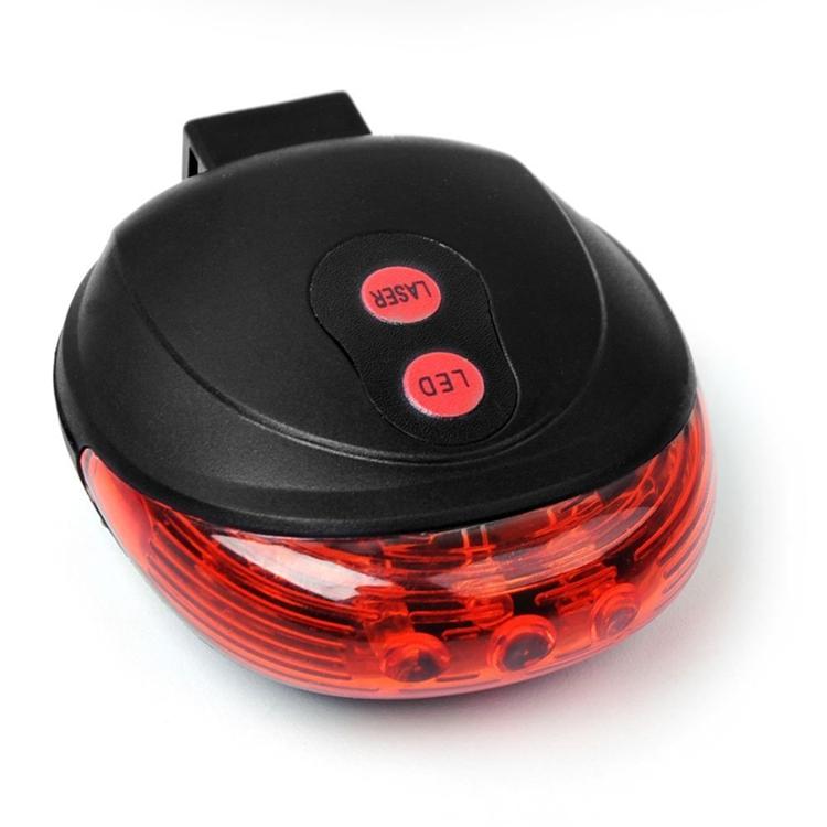 Gadget Gerbil Red Bike Laser Tail Light