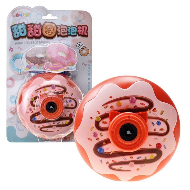Gadget Gerbil Red / C Donut Shaped Bubble Blower
