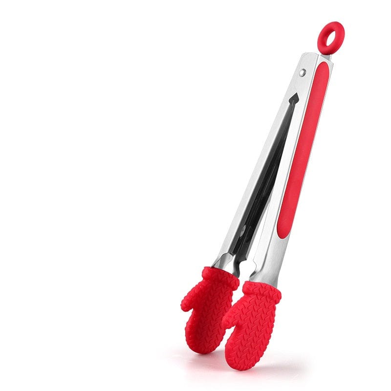 Gadget Gerbil Red c Silicone Christmas Tree Tongs