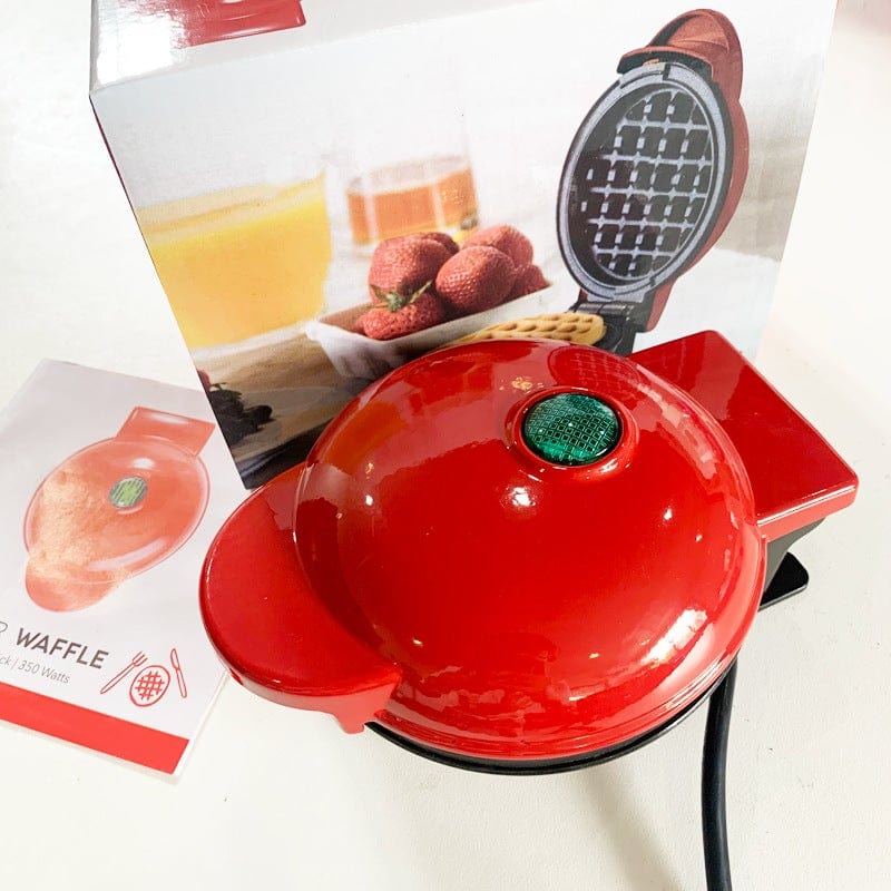 Gadget Gerbil Red / EU Mini Electric Waffle Maker Machine