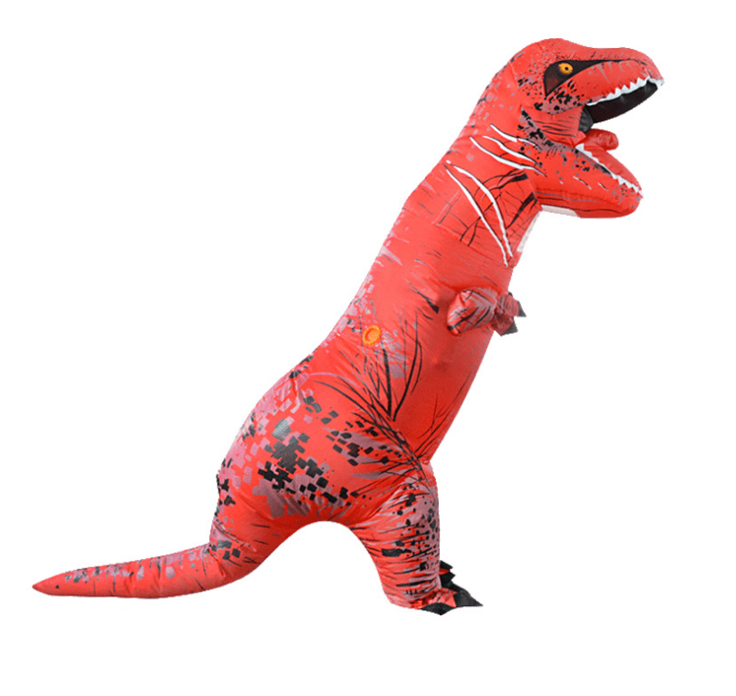 Gadget Gerbil Red Inflatable Dino Costume