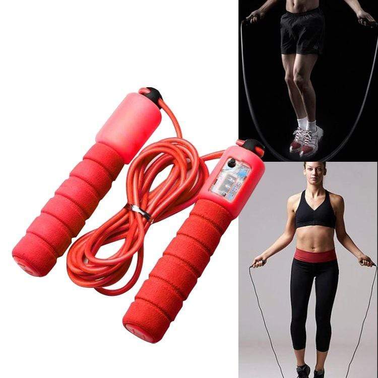 Gadget Gerbil Red Jump Rope with Counter