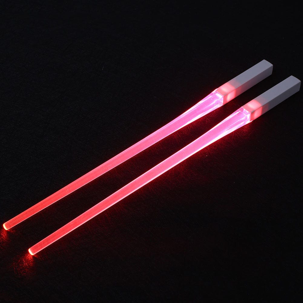 Gadget Gerbil Red LED Glowing Chopsticks