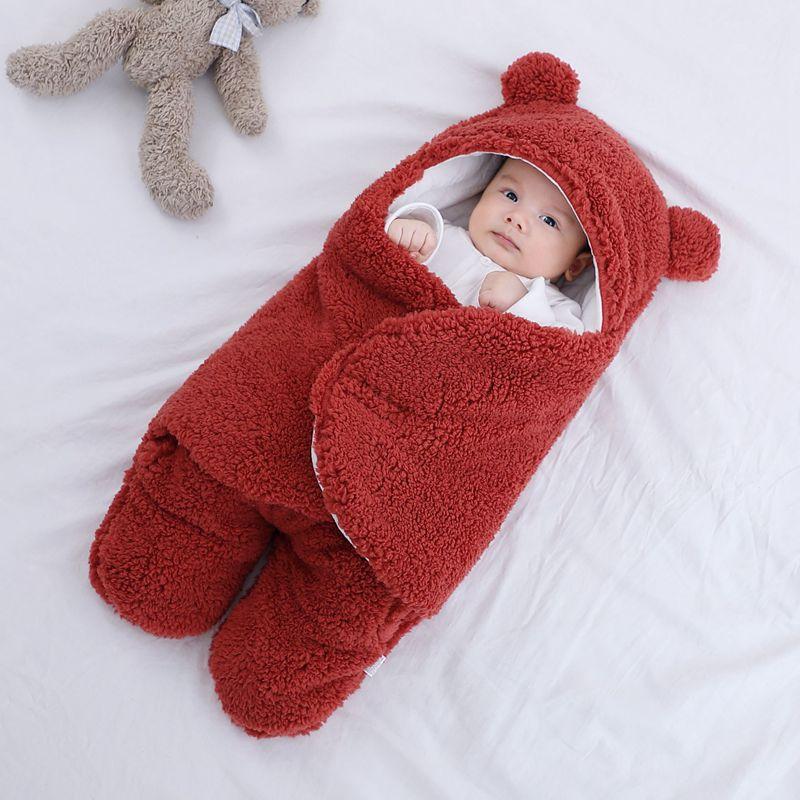 Gadget Gerbil Red / Medium Baby Bear Swaddle