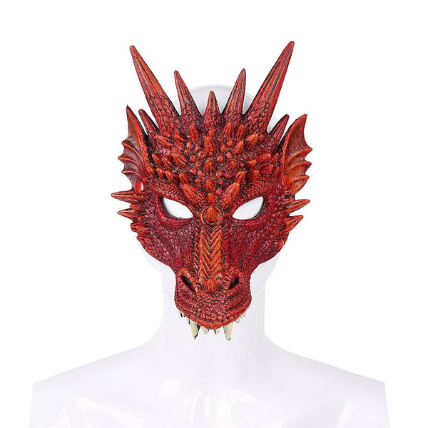 Gadget Gerbil Red Party PU Foam 3D Animal Dragon Mask