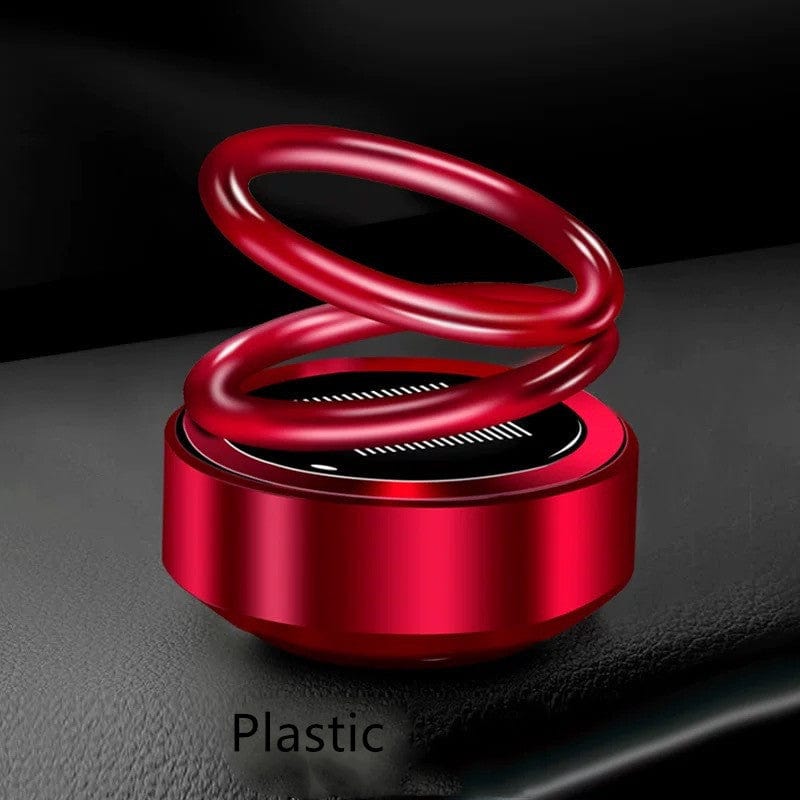 Gadget Gerbil Red plastic Solar Powered Rotating Table Perfume Dispenser