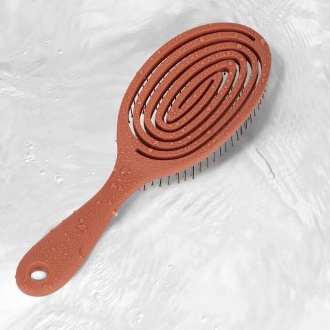 Gadget Gerbil Red Relaxing Elastic Massage Comb