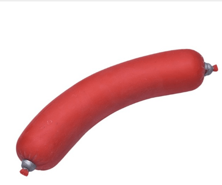 Gadget Gerbil Red Sausage Squishy Toy