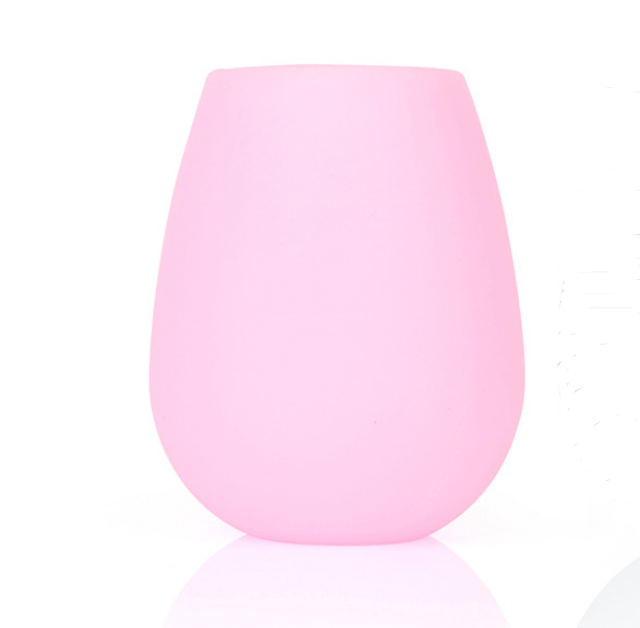 Gadget Gerbil Red Silicone Stemless Wine Glasses