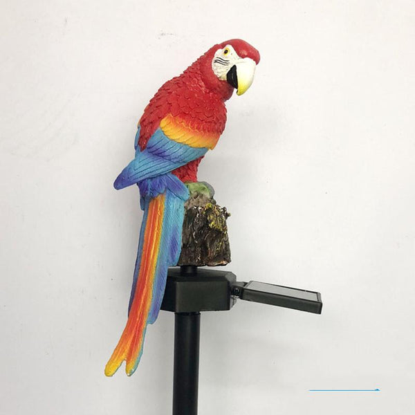 Gadget Gerbil Red Parrot Solar Lights