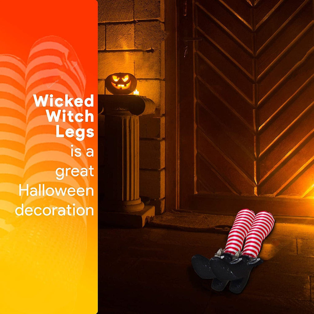 Gadget Gerbil Red Witch Legs Halloween Decoration