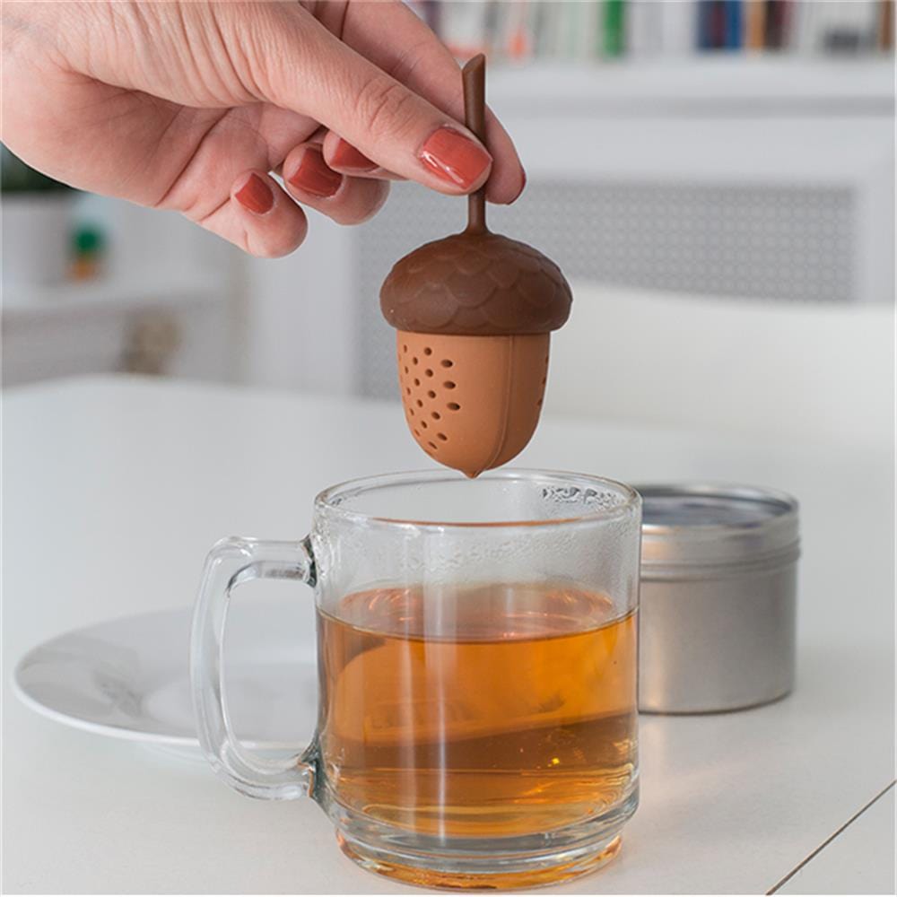 Gadget Gerbil Reusable Silicone Acorn Tea Infuser