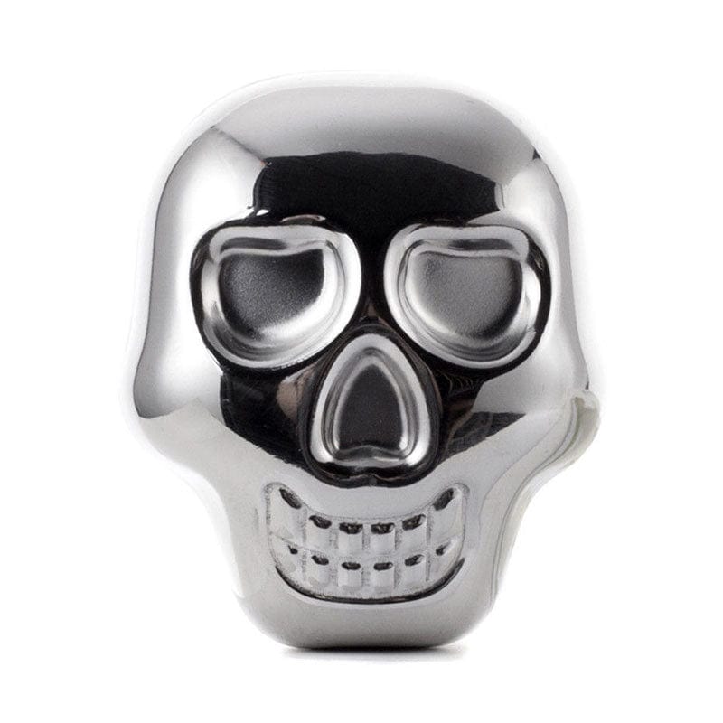 Gadget Gerbil Reusable Stainless Steel Skull Ice Cubes