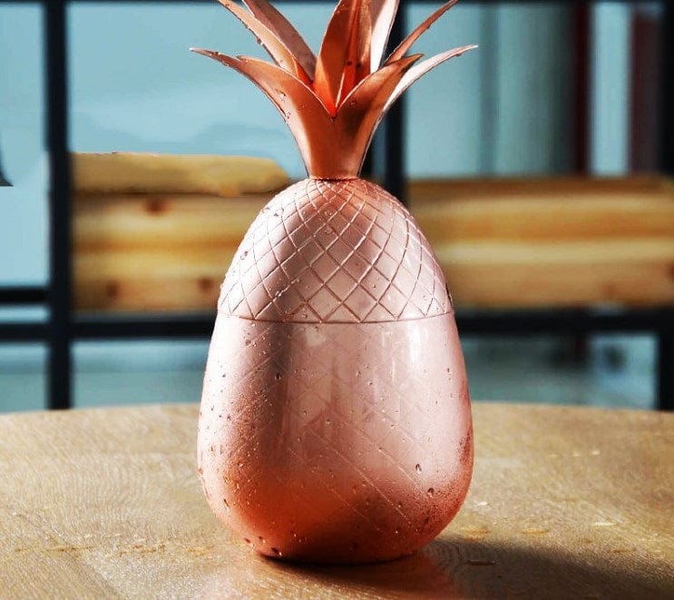 Gadget Gerbil Rose gold / 900ml Stainless Steel Pineapple Cocktail Glass